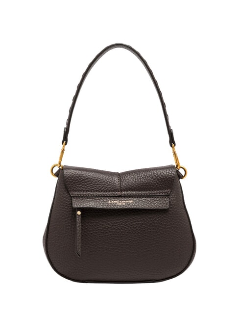 HELENA ROUND Bolso de hombro de piel con correa para el hombro. expresado - Bolsos Mujer