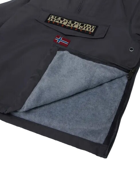 K RAINFOREST WI 2 Chaqueta con capucha s&oacute;lido gris oscuro - Chaquetas de beb&eacute;