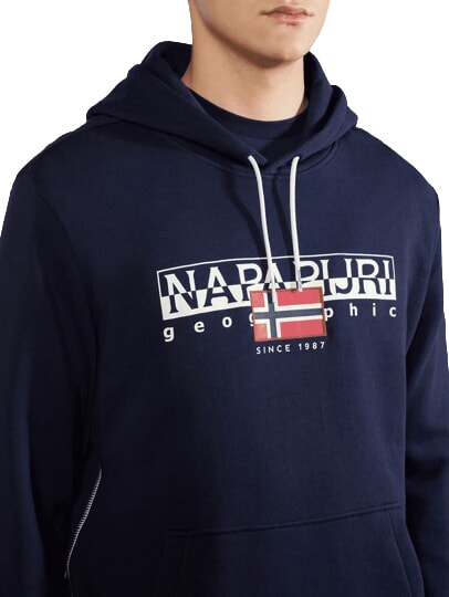 B-AYLMER Sudadera blu marine - Sudaderas
