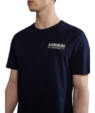 NAPAPIJRI S-KASBA Camiseta de manga corta, algod&oacute;n puro blu marine - camiseta - 3