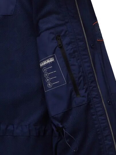 A-RIVALTO FIELD Chaqueta con capucha academia naval - Chaquetas de hombre