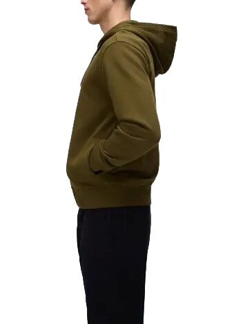 BALIS Sudadera con cremallera completa oliva oscuro - Sudaderas
