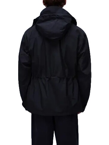A-RIVALTO FIELD Chaqueta con capucha belleza negra - Chaquetas de hombre