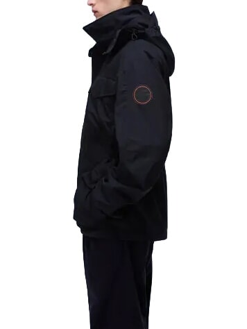 A-RIVALTO FIELD Chaqueta con capucha belleza negra - Chaquetas de hombre