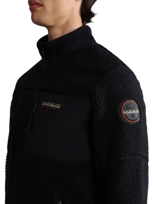 YUPIK FZ 3 Chaqueta polar con cremallera y logo negro 041 - Sudaderas