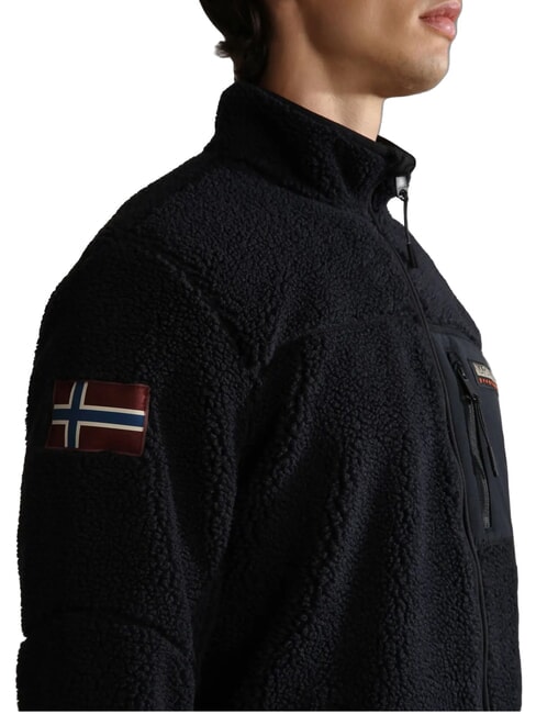 YUPIK FZ 3 Chaqueta polar con cremallera y logo negro 041 - Sudaderas