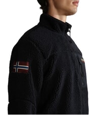 NAPAPIJRI YUPIK FZ 3 Chaqueta polar con cremallera y logo negro 041 - Sudaderas - 4