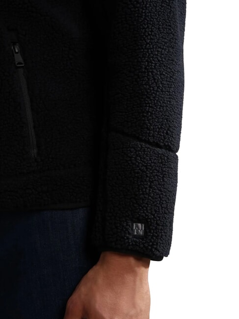 YUPIK FZ 3 Chaqueta polar con cremallera y logo negro 041 - Sudaderas