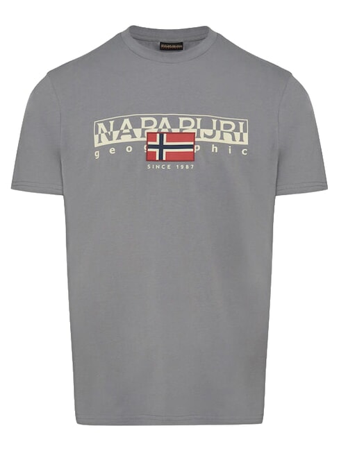 S-AYLMER Camiseta de algod&oacute;n piel de tibur&oacute;n - camiseta