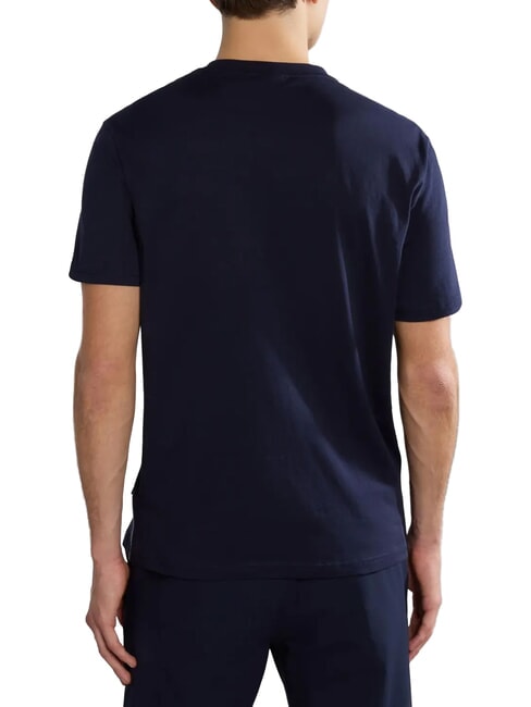 S-AYLMER Camiseta de algod&oacute;n blu marine - camiseta