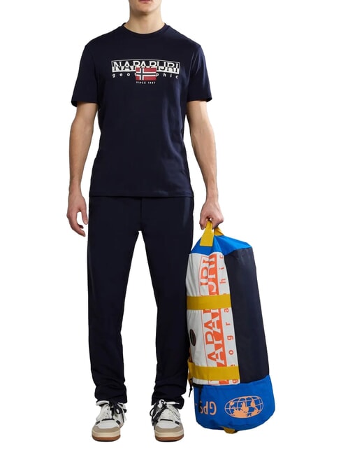 S-AYLMER Camiseta de algod&oacute;n blu marine - camiseta