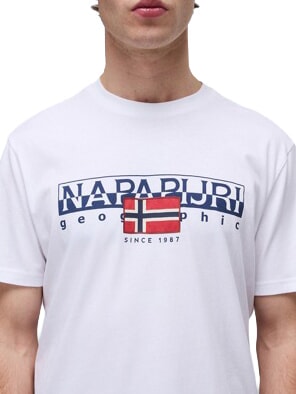 S-AYLMER Camiseta de algod&oacute;n NEGRO - camiseta