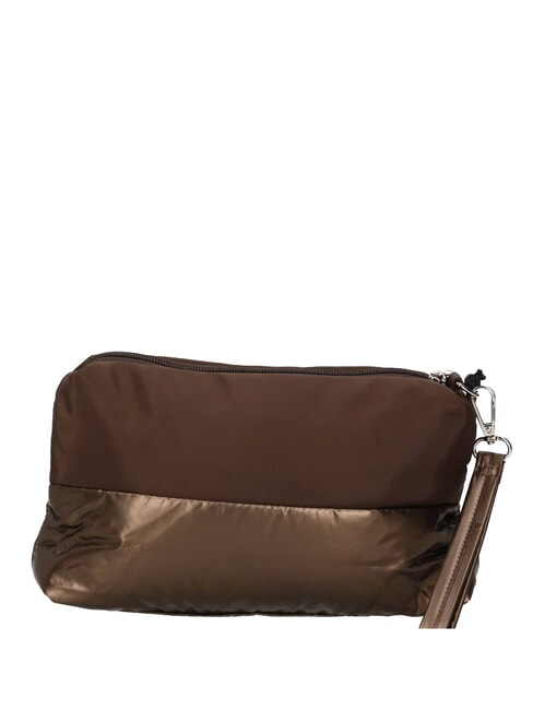 PADDED Bolso de mano con pu&ntilde;o DarkBrown - Bolsos Mujer