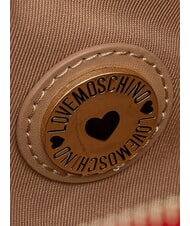 LOVE MOSCHINO GILDED Bolso de hombro con cadena ROJO - Bolsos Mujer - 4