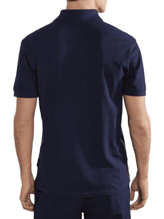 E-AYLMER Camisa polo de manga corta blu marine - camisa polo