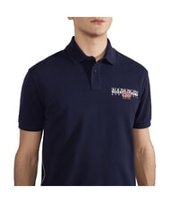 NAPAPIJRI E-AYLMER Camisa polo de manga corta blu marine - camisa polo - 4