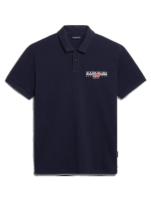 E-AYLMER Camisa polo de manga corta blu marine - camisa polo