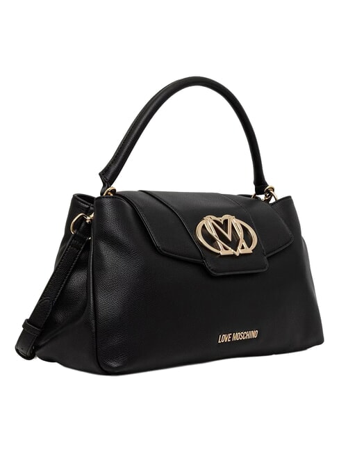 OVAL FRIEZE Bolso de mano con correa para el hombro. negro - Bolsos Mujer