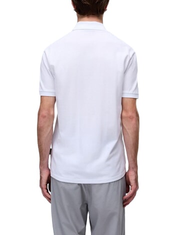 E-AYLMER Camisa polo de manga corta NEGRO - camisa polo