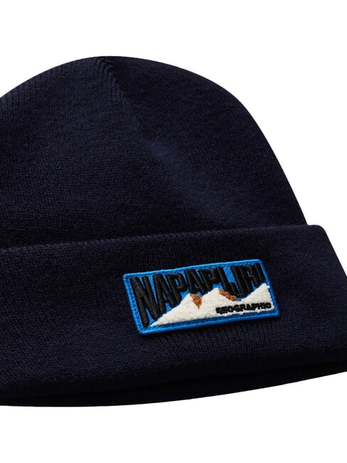 F-MONTEPIANA sombrero con pu&ntilde;o blu marine - Sombreros