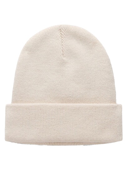 F-MONTEPIANA sombrero con pu&ntilde;o dimity beige - Sombreros