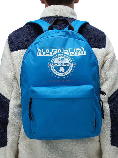 H-BOUSSINE Mochila con bolsillo frontal zafiro azul - Mochilas Escuela & Tiempo Libre