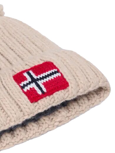 F-SEMIURY sombrero con pu&ntilde;o dimity beige - Sombreros