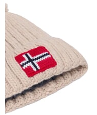 NAPAPIJRI F-SEMIURY sombrero con pu&ntilde;o dimity beige - Sombreros - 3