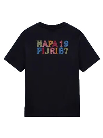 S-ELIOR SS Camiseta de manga corta belleza negra - camiseta