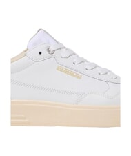 NAPAPIJRI S5BARK12 Zapatillas de cuero blanco/beige - Zapatos Hombre - 7