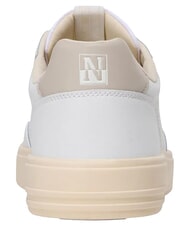 NAPAPIJRI S5BARK12 Zapatillas de cuero blanco/beige - Zapatos Hombre - 3