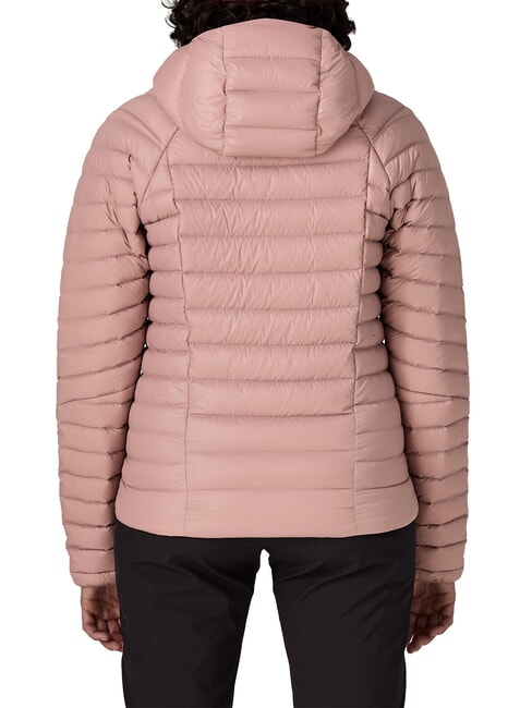 DOWN Edred&oacute;n relleno de plumas color topo de la salida de la luna - Chaquetas de plumas de mujer
