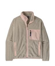 PATAGONIA SYNCH Chaqueta de forro polar reciclada brezo de avena con escarcha rosa - Chaquetas de mujer - 3