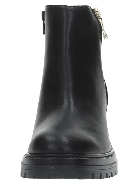 GEO Bot&iacute;n de tobillo, piel mixta negro - Zapatos Mujer