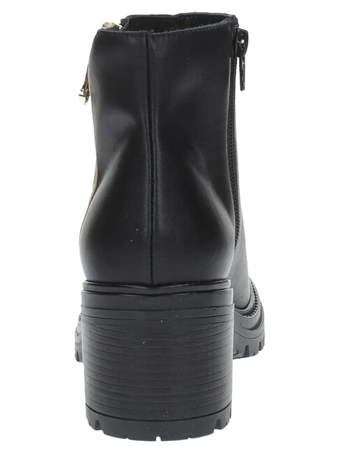 GEO Bot&iacute;n de tobillo, piel mixta negro - Zapatos Mujer