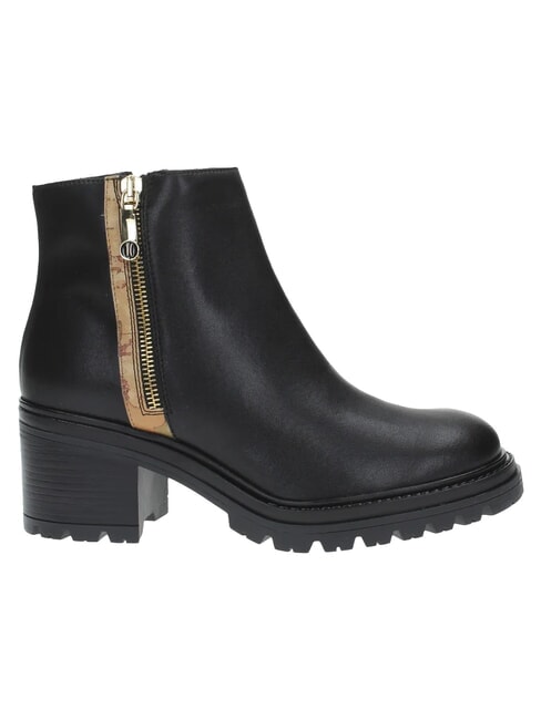 GEO Bot&iacute;n de tobillo, piel mixta negro - Zapatos Mujer