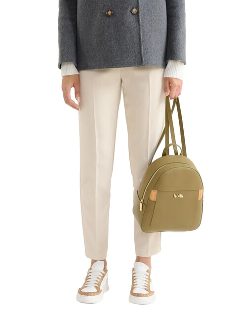 WEST CITY Mochila verde oliva - Bolsos Mujer