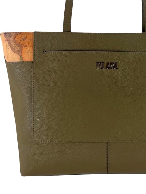 WEST CITY Bolsa de la compra verde oliva - Bolsos Mujer