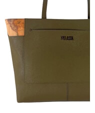 ALVIERO MARTINI PRIMA CLASSE WEST CITY Bolsa de la compra verde oliva - Bolsos Mujer - 3