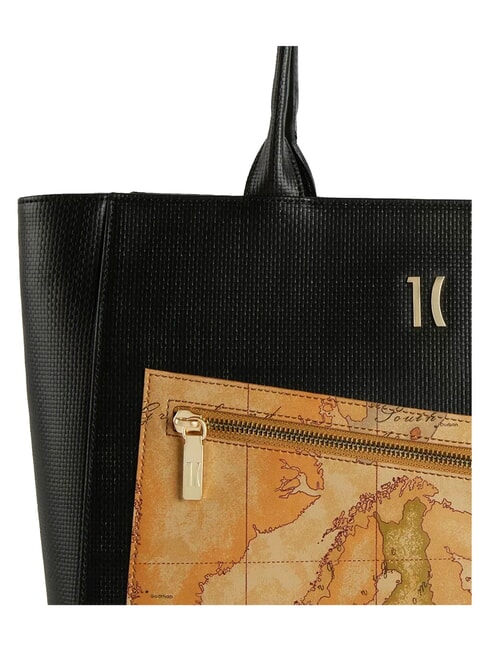GEO PAGODA Bolso de compras de hombro negro - Bolsos Mujer