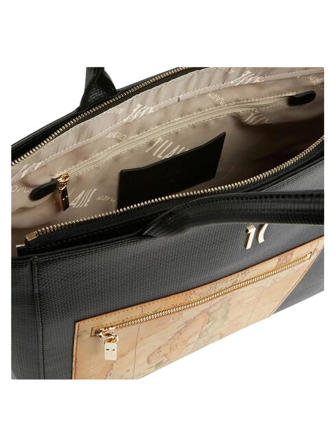 GEO PAGODA Bolso de compras de hombro negro - Bolsos Mujer