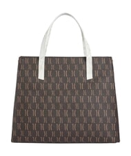 ALVIERO MARTINI PRIMA CLASSE HIGH MONOGRAM GEO Bolso de mano con correa para el hombro chocolate - Bolsos Mujer - 3