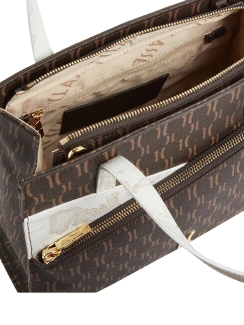 HIGH MONOGRAM GEO Bolso de mano con correa para el hombro chocolate - Bolsos Mujer