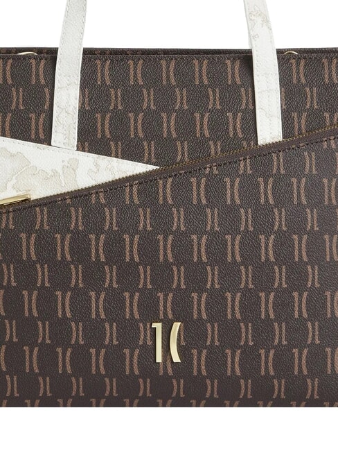 HIGH MONOGRAM GEO Bolso de mano con correa para el hombro chocolate - Bolsos Mujer