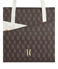 ALVIERO MARTINI PRIMA CLASSE HIGH MONOGRAM GEO Bolso de mano con correa para el hombro chocolate - Bolsos Mujer - 5