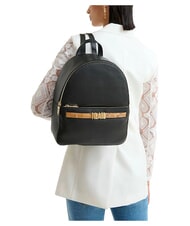 ALVIERO MARTINI PRIMA CLASSE CHIC SOUL Mochila con bolsillo frontal, de piel. negro - Bolsos Mujer - 2