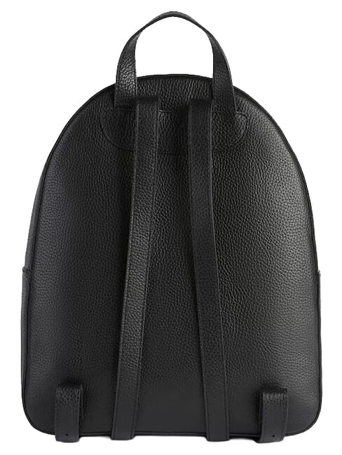CHIC SOUL Mochila con bolsillo frontal, de piel. negro - Bolsos Mujer