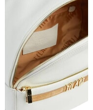 ALVIERO MARTINI PRIMA CLASSE CHIC SOUL Mochila con bolsillo frontal, de piel. Marfil - Bolsos Mujer - 3