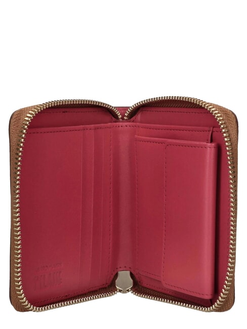 HETRITAGE GEO Cartera compacta con cremallera hibisco - Carteras Mujer
