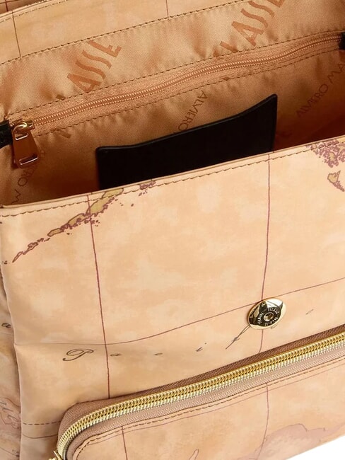 SOFT FUSION Mochila con bolsillo frontal negro - Bolsos Mujer